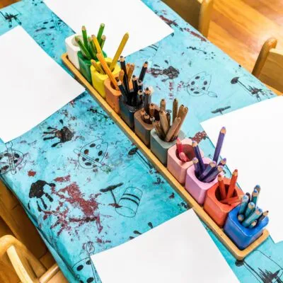 11.9.2024-0084 Little Pippins Montessori Nursery School, Skelton on Ure, North Yorkshire. Photograph: Stuart Boulton
